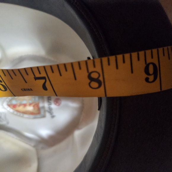 Vintage Cavanagh Gray Felt Fedora Hat Braided Detail See Pics For Size - Picture 12 of 13